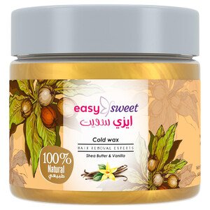 Easy Sweet Hair Removal Cold Wax Shea Butter 200G