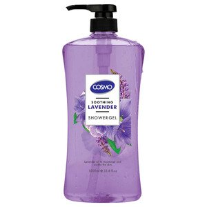 Cosmo Shower Gel Soothing Lavender 1000Ml
