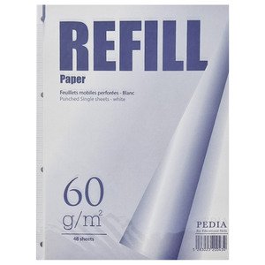 Pedia Refill Paper 48 Sheets 60G