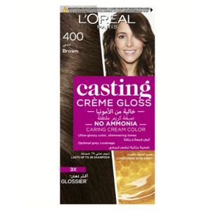 L'oreal Paris Casting Creme Hair Colour Gloss 400 Brown Pcs