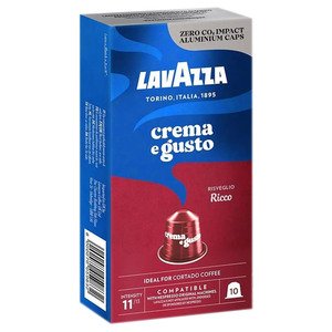 Lavazza Crema E Gusto Ricco Coffee 55 Gr 10 Pcs