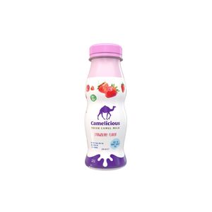 Camelicious Fresh Camel Milk Strawberry Flavour 250Ml