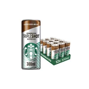 Starbucks Tripleshot Espresso Coffee Drink 300Ml X12