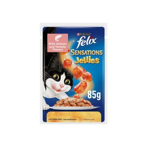 Purina Felix Pet Salmon & Tomato Cat Food 85 Gr