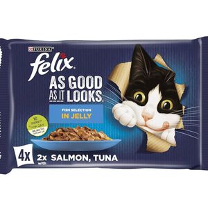Felix Cat Food With Salmon 85 Gr