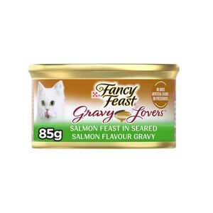 Purina Fancy Feast Gravy Lovers Salmon Cat Food 85 Gr