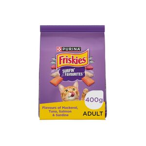 Purina Friskies Surfin Favourites Cat Food 400 Gr