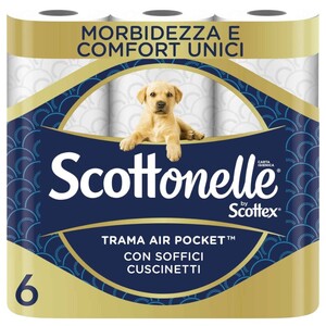 Scottex Scottonelle Toilet Paper 6 Rolls