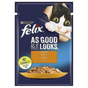 Felix Favorite Selection Jelly Cat Food Assorted 85 Gr