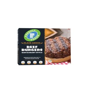 Freshly Foods Black Angus 4 Beef Burger 454G