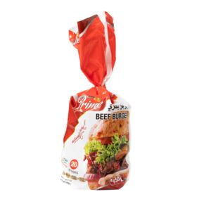 Prime Beef Burger Bag 20Pcs 1 Kg