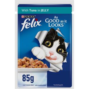 Felix Cat Food Assorted Ocean Menus Jelly 85 Gr