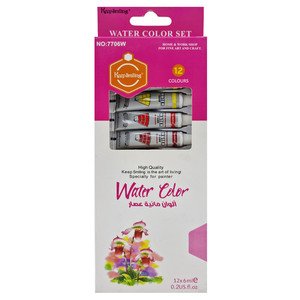 Keep Smiling Water Color 12*6Ml