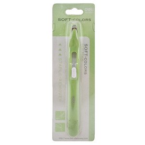 Deli Staple-Remover Green