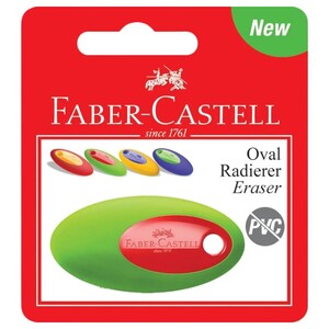 Faber-Castell Oval Radierer Eraser Pvc Free