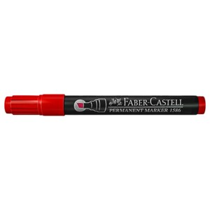 Faber-Castell Permanent Marker 1586 Red