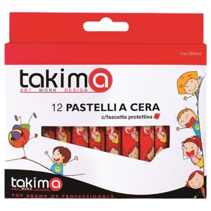 Takima Wax Crayons 12 Pieces