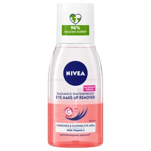 Nivea Radiance Waterproof Eye Make-Up Remover 125Ml