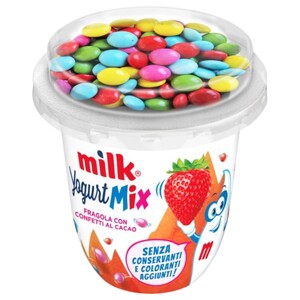 Milk Yogurt Mix Fragola Confetti Cioccolat0 110G