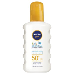 Nivea Sun Kids Spray Protect & Sensitive Sfp50+ 200Ml