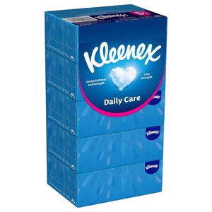 Kleenex Facial Tissue Daily Care 2Ply 120 Sheets X5