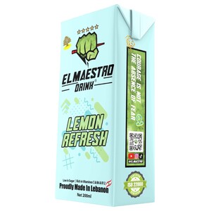 El Maestro Juice Lemon Refresh 200Ml