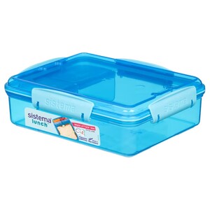 Sistema Lunch Snack Attack Duo Blue 32.9Oz / 975Ml