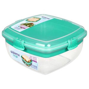 Sistema To Go Salad + Sandwich 55.0Oz / 1.63L