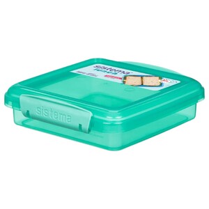 Sistema Back To School Sandwich Green 15.2Oz / 450Ml
