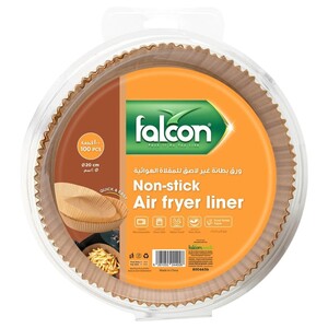 Falcon Kraft Round Air Fryer Liner 7.9 100 Pcs