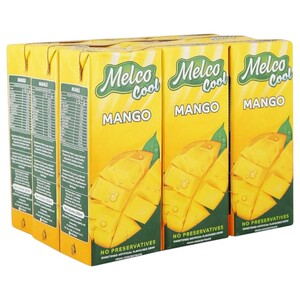 Melco Cool Juice Mango 250Ml X9