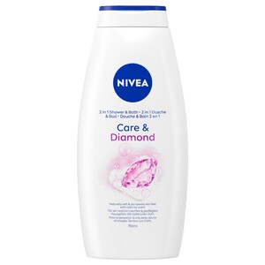 Nivea Bath Cream Diamond Touch 750Ml