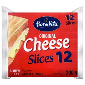 Fior Di Vita Cheese Slices 12 Slices 200G