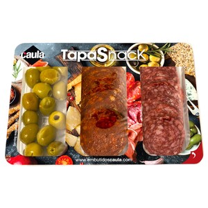 Caula Tapas Salami Pepperoni Olives 120G