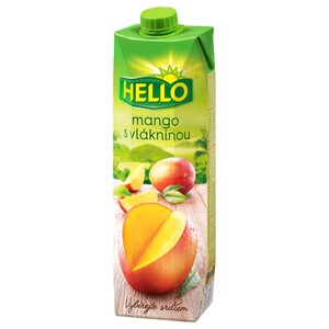 Hello Mango With Fibre Nectar 1L