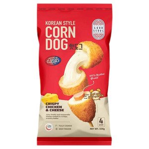 Good Seoul Corn Dog Crispy Chicken Cheese 320G