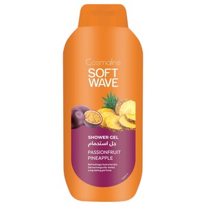 Cosmaline Soft Wave Shower Gel Passionfruit Pineapple 650Ml