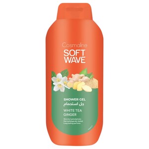 Cosmaline Soft Wave Shower Gel White Tea Ginger 650Ml