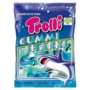 Trolli Gummi Sharks 200G