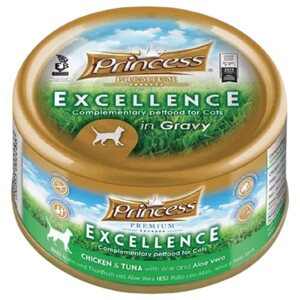 Princess Excellence Chicken Tuna Aloe Vera 70G