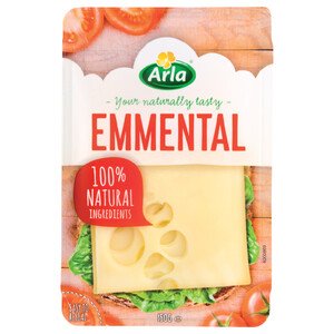 Arla Natura Emmental Slices 150G