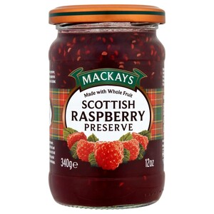 Mackays Scottish Raspberry Jam 340G