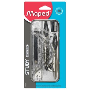 Maped Set Study Geo 10Pcs Open Bls