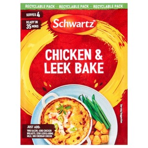 Schwartz Chicken & Leek Bake Recipe Mix 35G