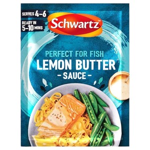 Schwartz Lemon Butter Sauce Mix For Fish 38G
