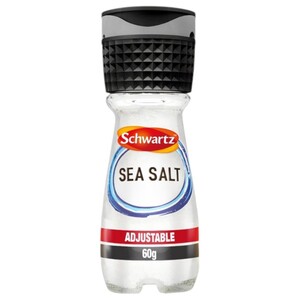 Schwartz Adjustable Grinder Sea Salt 60G