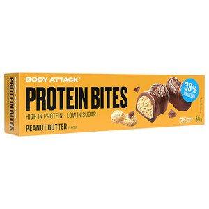 Body Attack Peanut Butter Protein Bites 50G