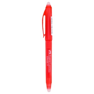 Faber Castell Erasable Gel Roller Red 0.7Mm