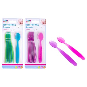 Rsw First Steps Baby Feeding Spoons Pack Of 8 0M+