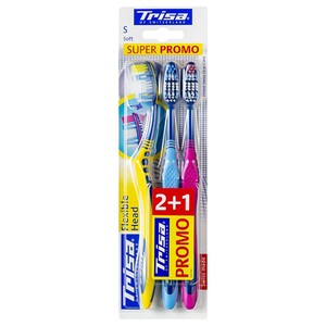 Trisa Flex Head Soft Toothbrush 3 Pieces